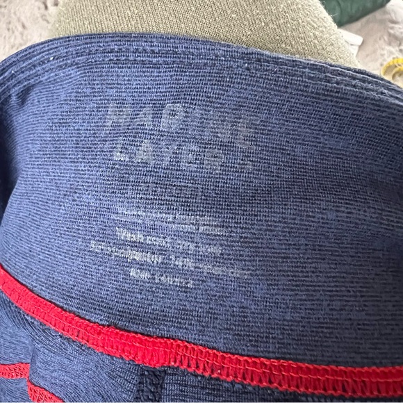 Marine Layer M Leggings MIA Retro Weekend Sport Mid Rise Cropped Blue Pilates - Picture 8 of 10